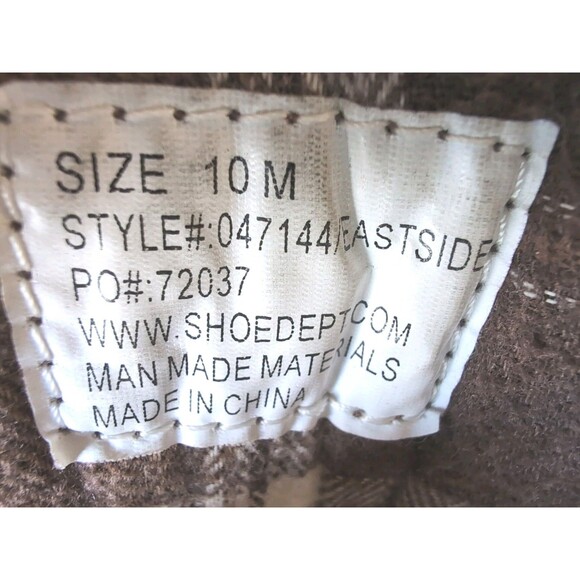 Men's Ashford Hayes Chestnut Brown Boots, Size 10, With Flannel Lining - Picture 9 of 9